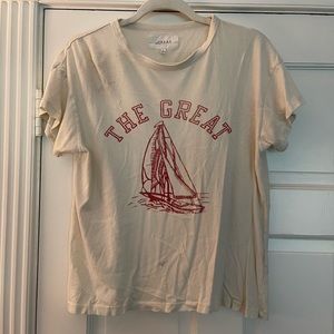 The Great College Tshirt Boat Motif